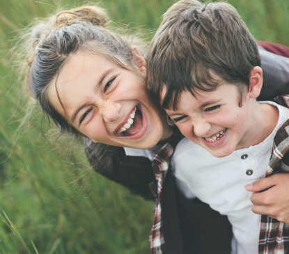 beautiful kids smiling