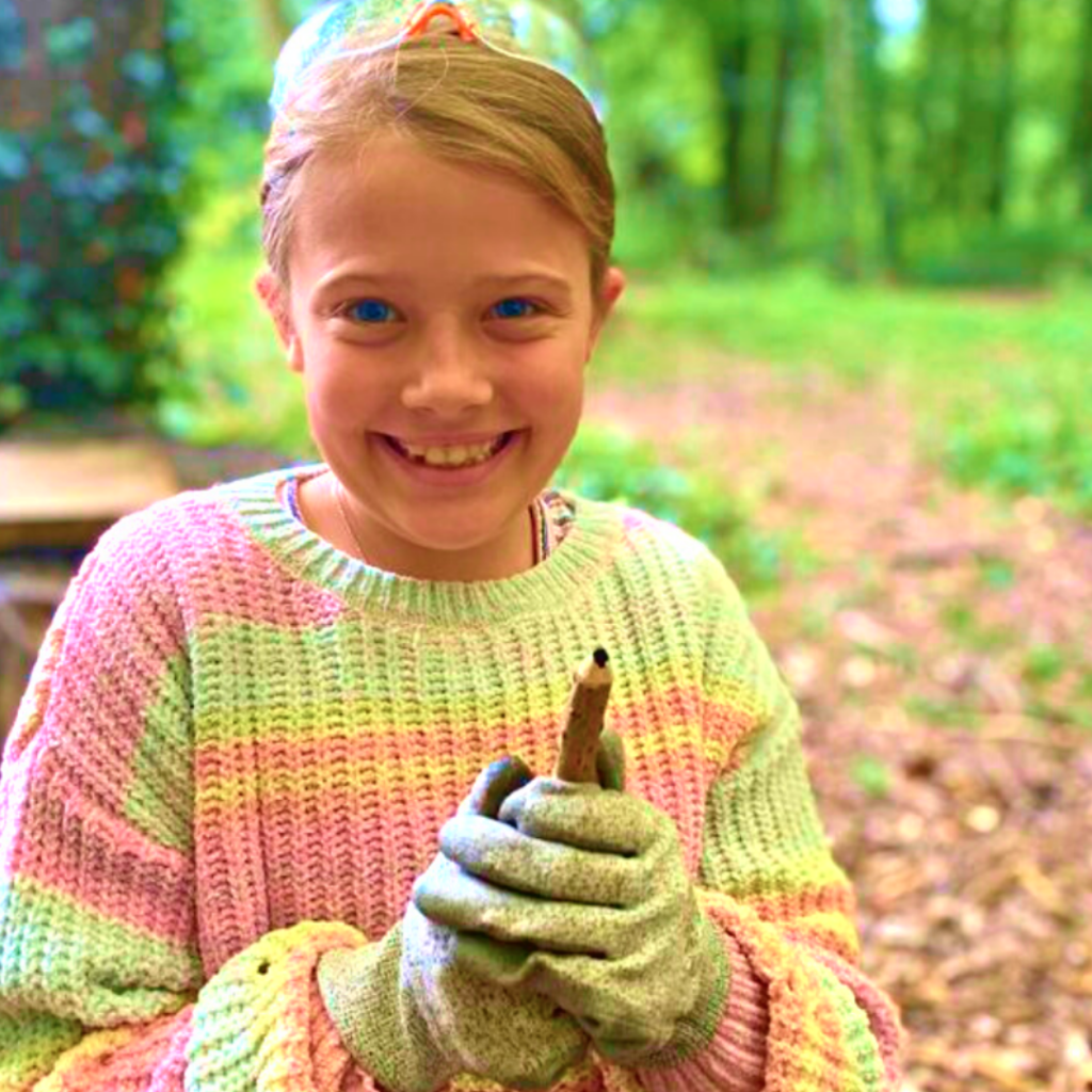 a beautiful girl smiling